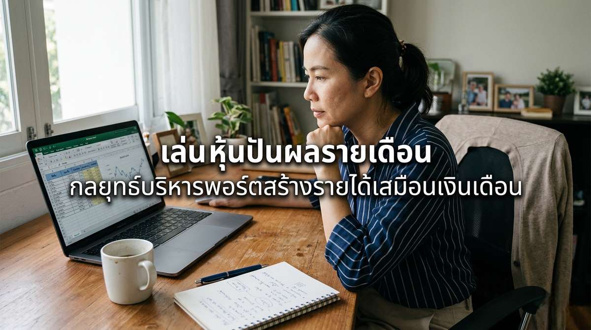 เล่น หุ้น ปันผล ราย เดือน กลยุทธ์บริหารพอร์ตสร้างรายได้เสมือนเงินเดือน